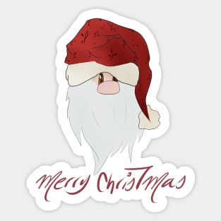 Cute Santa Claus Sticker